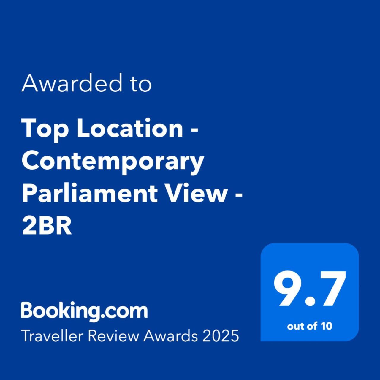 Top Location - Contemporary Parliament View - 2Br Bukurešť Exteriér fotografie